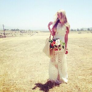 NWT White NightCap Clothing Victorian Lace Caletto Maxi Dress XS S Coquette Boho